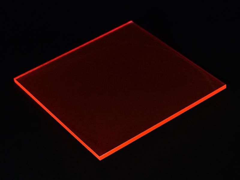 蛍光ピンクアクリル板（セミオーダーサイズ）